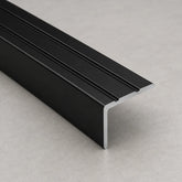 Self‑Adhesive Stair Nosing Black