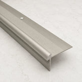 40x26mm Anodised Aluminium LVT Stair Nosing Outer Corner 3mm in Silver Color