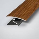 Aluminium Door Threshold Z-Strip-Wood Effect Finish_Afrezy Product Image