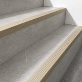 50x42mm Non-Slip PVC Stair Nosing – 1.18m In Beige Color