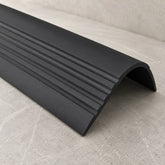 52x40mm Non-Slip PVC Stair Nosing – 1.18m In Black Color