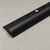C07 10mm Anodised Aluminium Single Edge Carpet Profile_Black Product Image