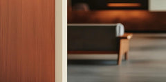 Ivory PVC Corner Trim – 90° Edge Protector