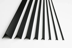 Black PVC Corner Trim – 90° Edge Protector (Equal & Unequal)