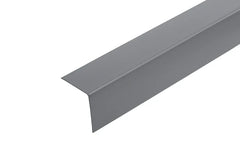 Dark Grey PVC Corner Trim – 90° Equal & Unequal Edge Protector
