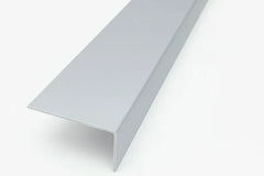 PVC Edge Protector Trim – Light Grey 90° Corner Angle, Equal & Unequal