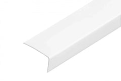 White PVC Corner Trim – 90° Edge Protector (Equal & Unequal)