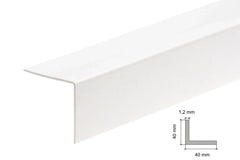 White PVC Corner Trim – 90° Edge Protector (Equal & Unequal)