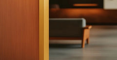 PVC Corner Angle Trim Profiles – 90°, Brushed Gold & Silver, Equal & Unequal
