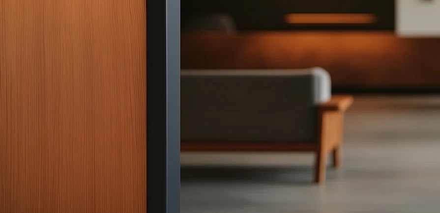 Anthracite PVC Corner Trim Usage