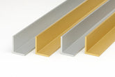 Extruded Aluminium Corner Trim – Anodised, Silver & Gold