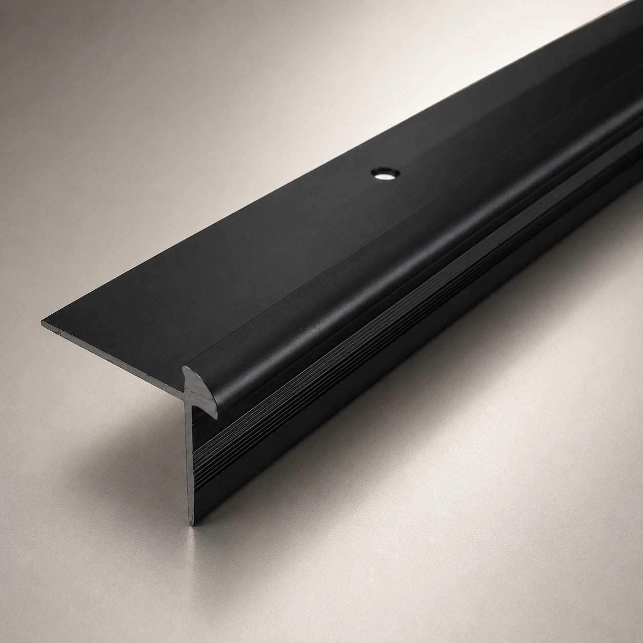 LVT Stair Nosing for 5mm Vinyl Flooring in black color