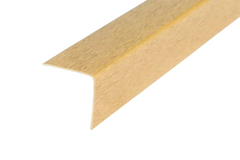 Wood Effect PVC Corner Trim – 90° Edge Protector Moulding