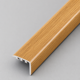 PVC Wood Effect Stair Nosing_Durable Edge Trim_Product Oak2E Image