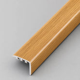 D-K0200 30x30mm PVC Wood Effect Stair Nosing Durable Edge Trim UK In Oak Color