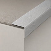 35 x 35mm Self-Adhesive Aluminium Stair Nosing silver color
