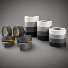 Self-Adhesive PVC Cover Strip Flat Bar Plastic Rolls diffrent color