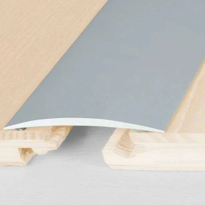 Silver Anodised Aluminium Self-Adhesive Door Threshold – A72 100mm - StairNosingUK