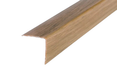 Wood Effect PVC Corner Trim – 90° Edge Protector Moulding