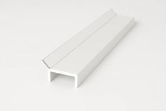 MDF Kickboard Panel Trim – White PVC Sealing Strip