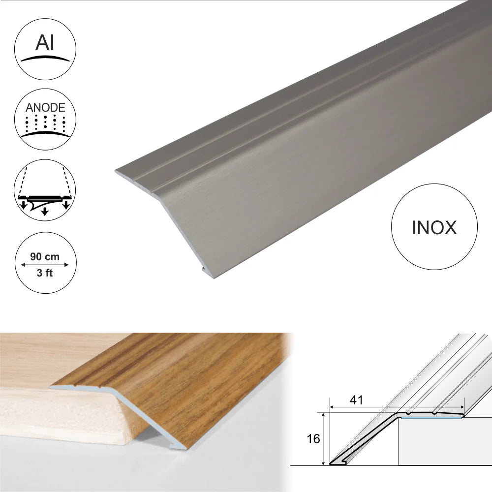Aluminium Self Adhesive Door Threshold Ramp Profile