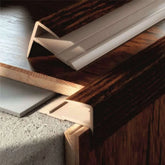 Push-In Pvc Wood Effect Stair Nosing