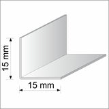 15x15 UPvc Corner 90 Degree Angle Trim