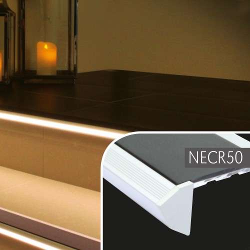 2-Pack End Caps Non Slip Stair Nosing – NECR50 - StairNosingUK