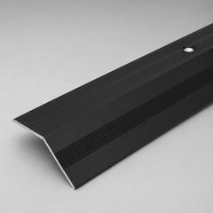 37mm Anodised Aluminium Door Threshold Ramp Profile_Black Product Image