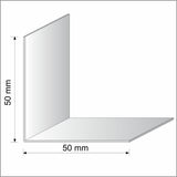 50x50 UPvc Corner 90 Degree Angle Trim