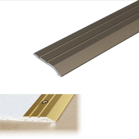 Champagne Anodised Aluminium Door Threshold