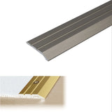 Inox Anodised Aluminium Door Threshold Ramp Profile