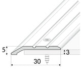 White Anodised Aluminium Door Threshold