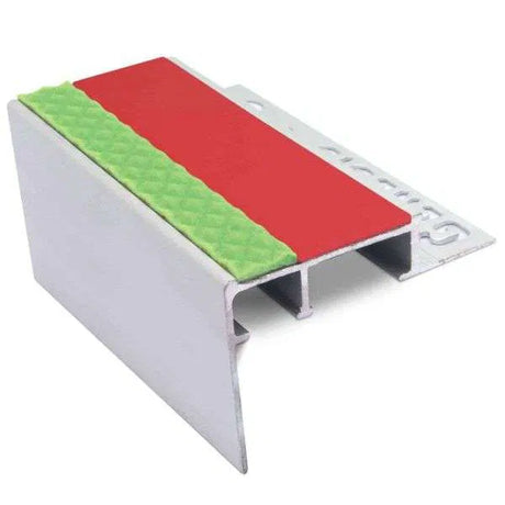 ATC red Heavy Duty 10mm  Slimline Non Slip Stair Nosing