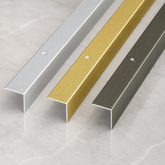 30x30mm Anodised Aluminium Stair Nosing – 900mm All Variants
