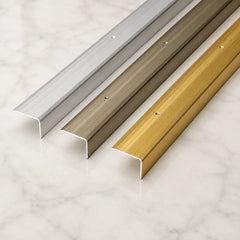 48x34mm Aluminium Stair Nosing – 118cm All Variants 