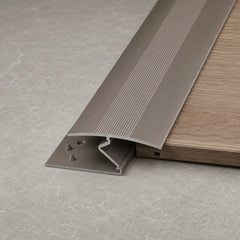 C69 35mm Anodised Aluminium Z Carpet Profile champagne