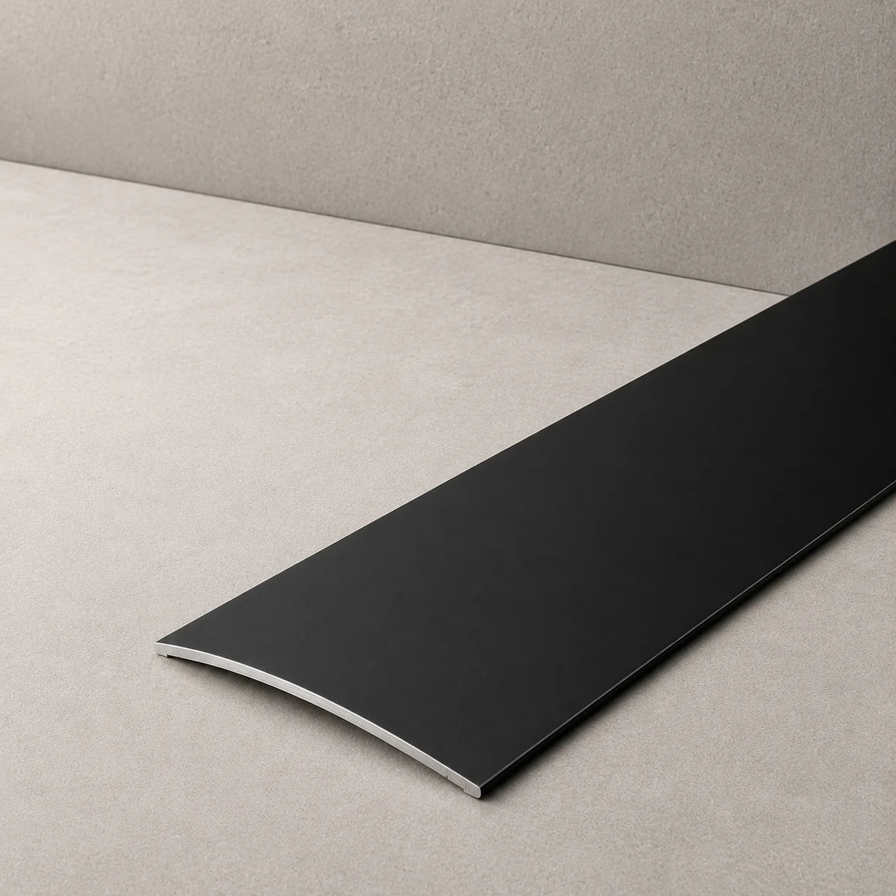 100mm Anodised Aluminium Door Threshold Strip in Black Color