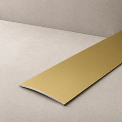 100mm Anodised Aluminium Door Threshold Strip in Gold Color