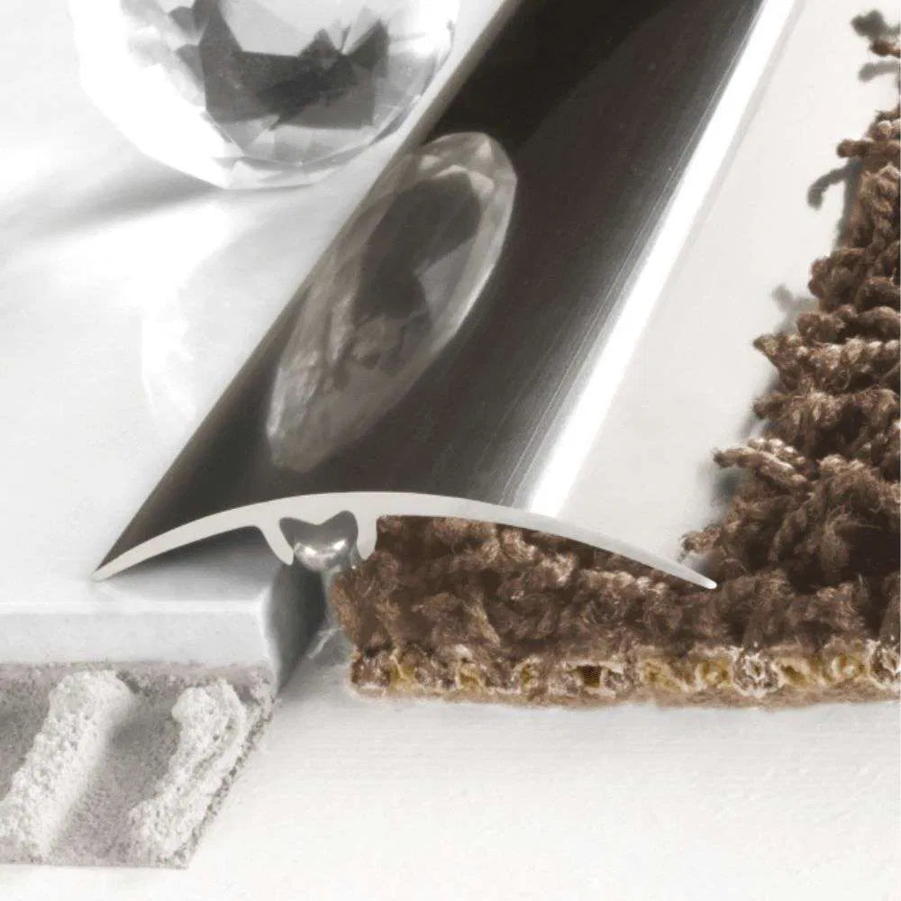 Anodised Aluminium Door Threshold Strip - A65 50mm - StairNosingUK