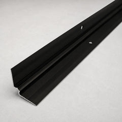 Anodised Aluminium LVT Stair Nosing Inner Corner Trim for 5mm Flooring-28x28mm_Black Product