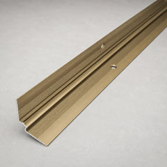 Anodised Aluminium LVT Stair Nosing Inner Corner Trim for 5mm Flooring-28x28mm_Champagne Product