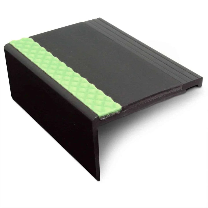 Black AHP Aluminator® Heavy Duty Non-Slip Stair Nosing - StairNosingUK
