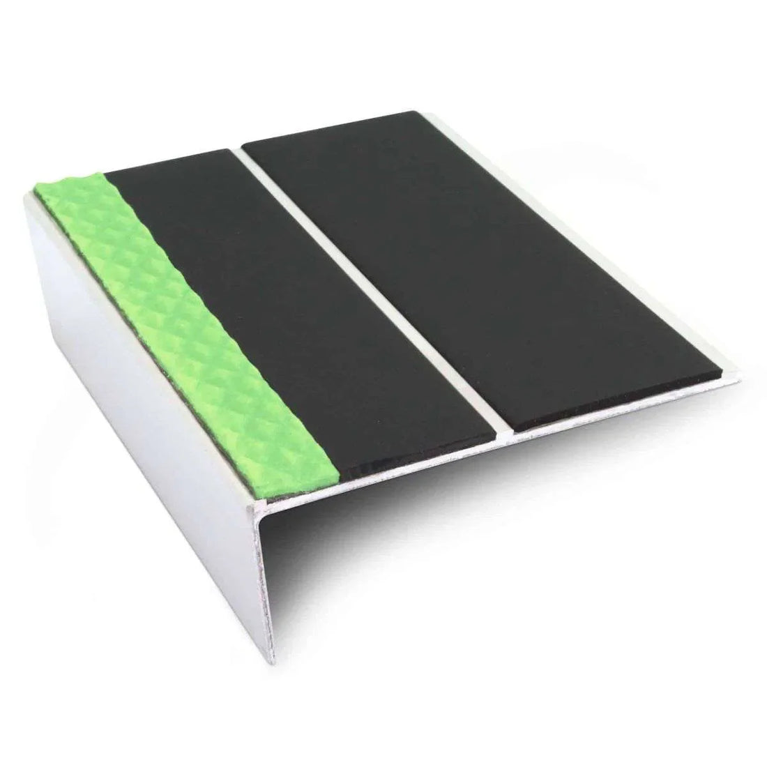 Black Aluminium Non Slip Stair Nosing - ASL10 - StairNosingUK
