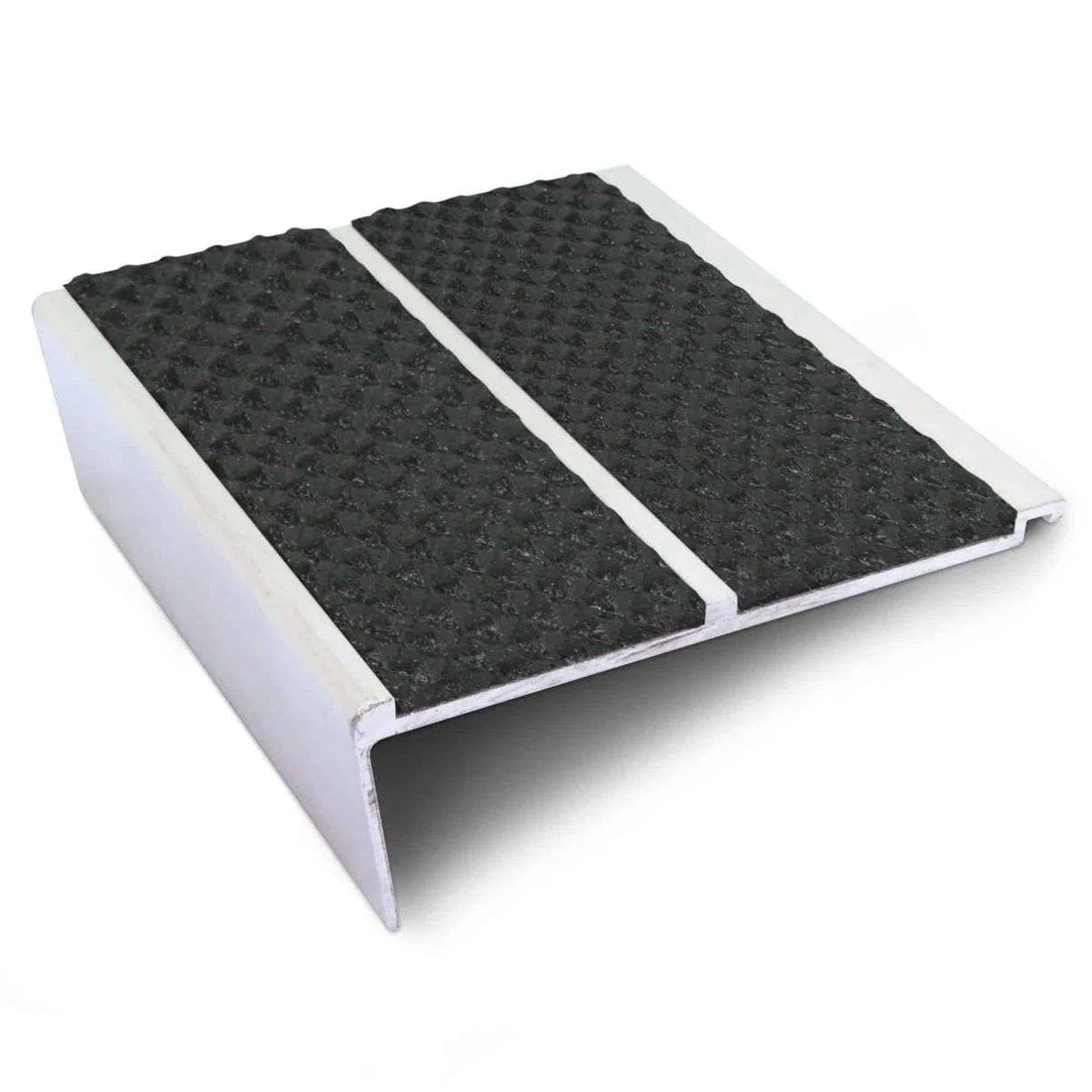 Black Tredsafe Aluminium Non Slip Stair Nosing - NHD12 (93 x 32mm) - StairNosingUK