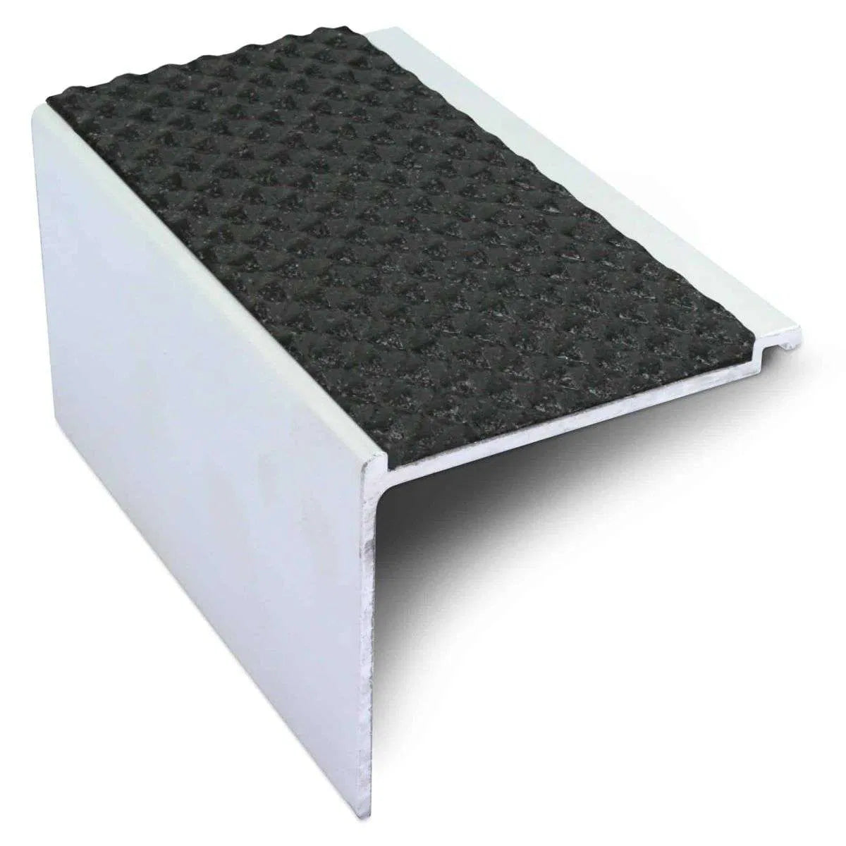 Black Tredsafe Aluminium Non Slip Stair Nosing - NHD17