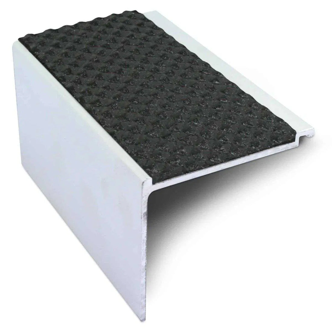 Black Tredsafe Aluminium Non Slip Stair Nosing - NHD17