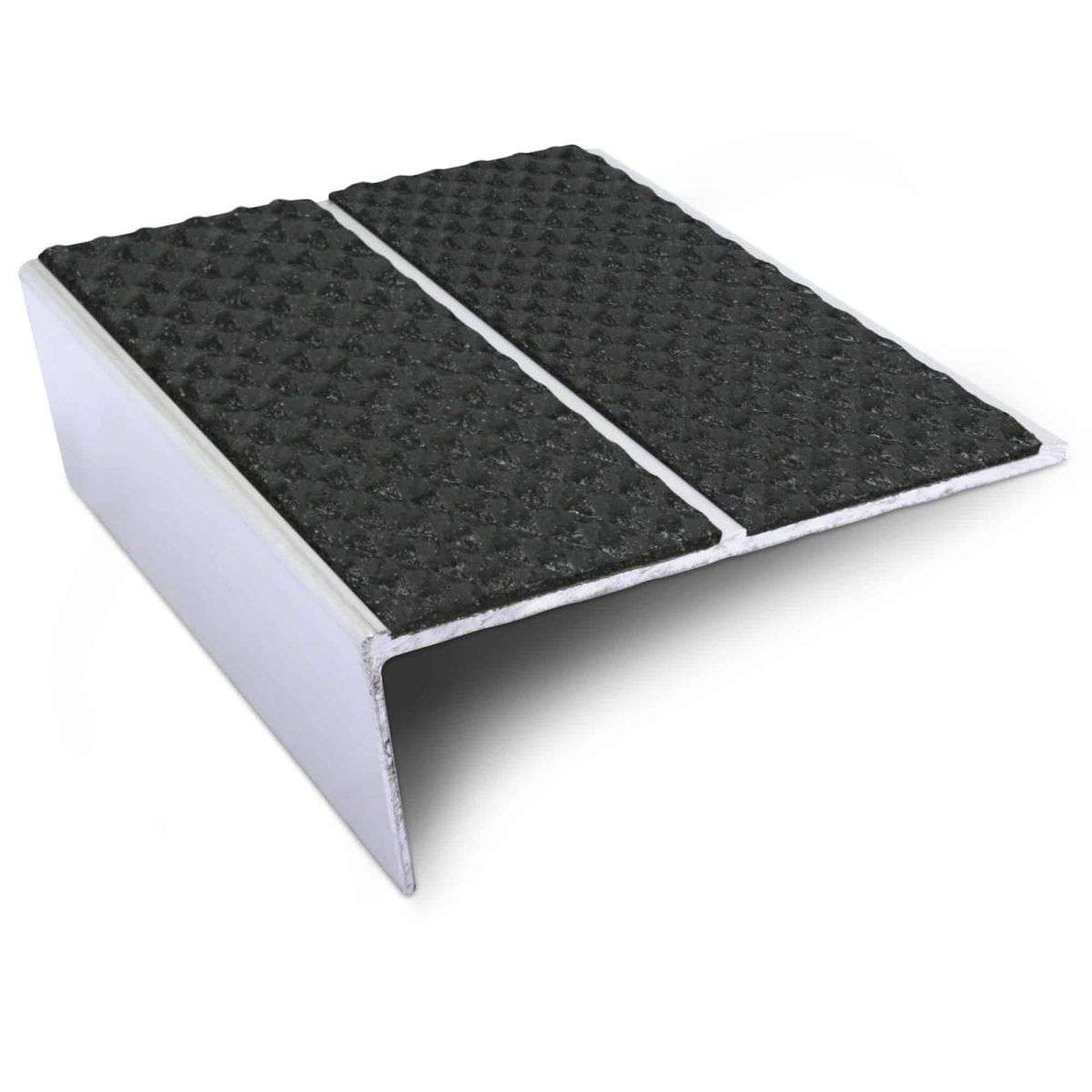 Black Tredsafe Aluminium Non Slip Stair Nosing - NSL10 (85 x 32mm) - StairNosingUK