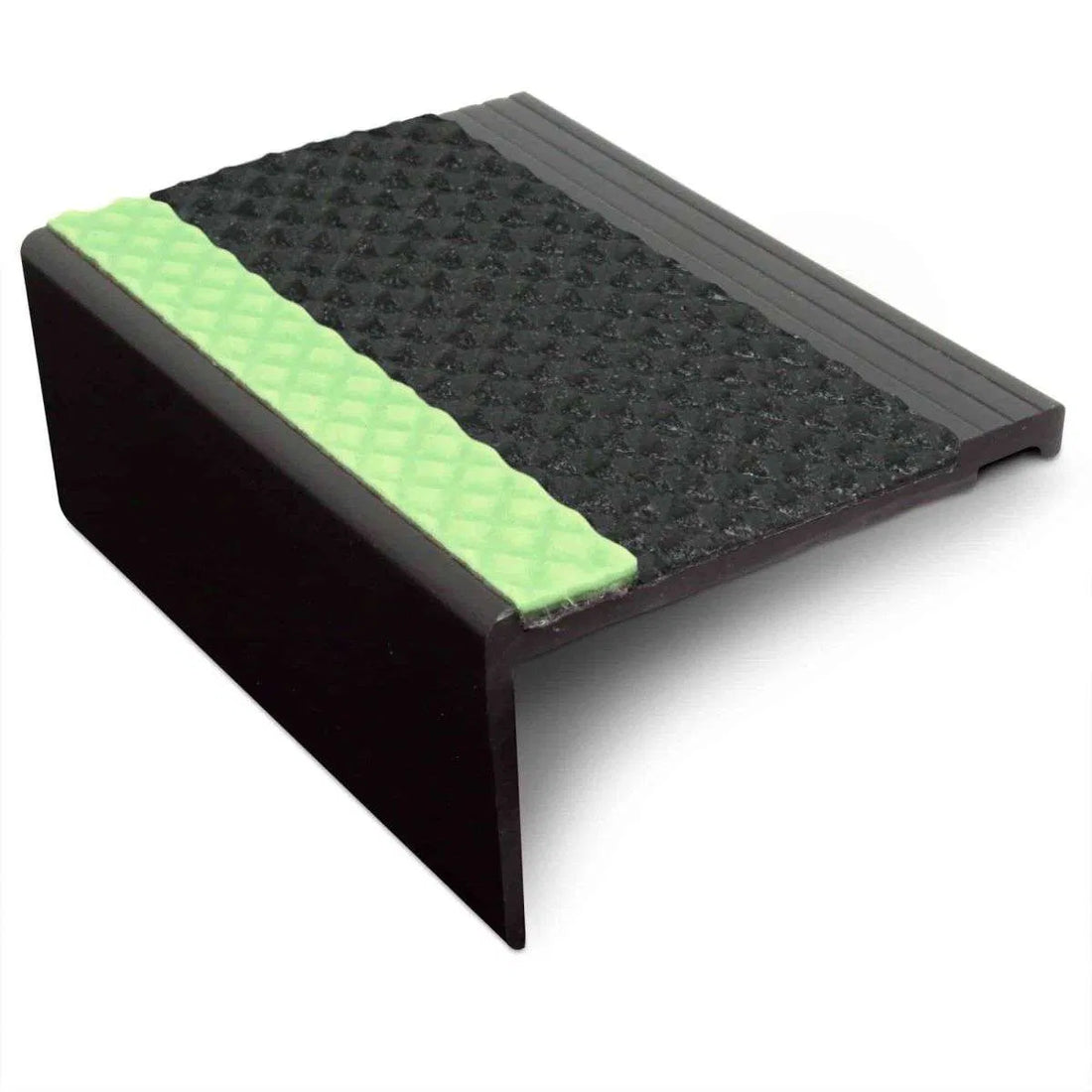 Black Tredsafe Non-Slip AHP Heavy Duty PVC Stair Nosing