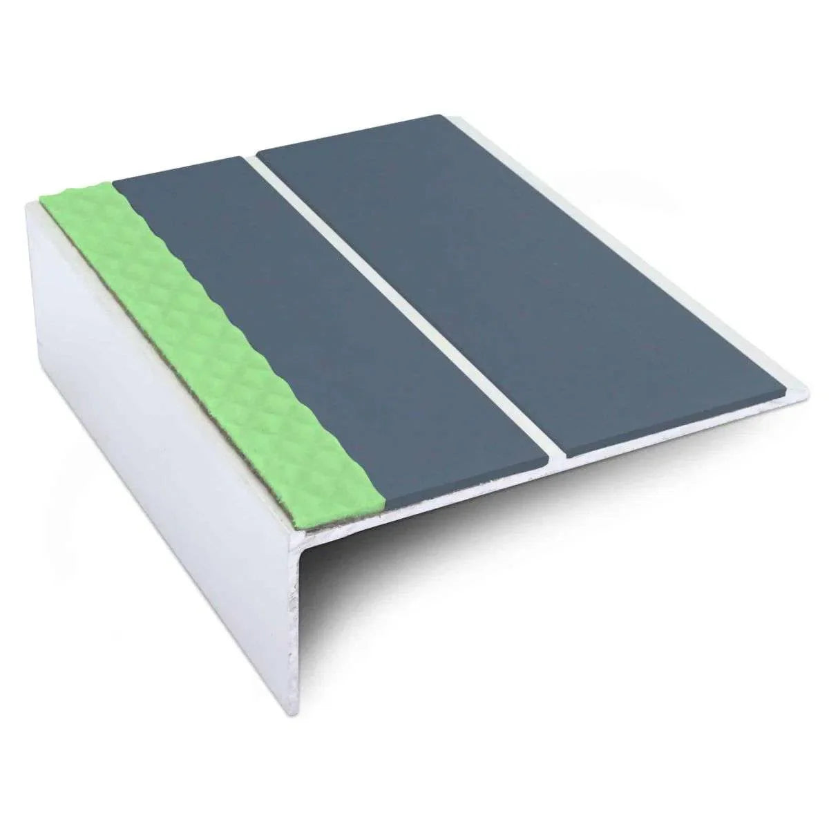 Blue Aluminium Non Slip Stair Nosing - ASL09 - StairNosingUK